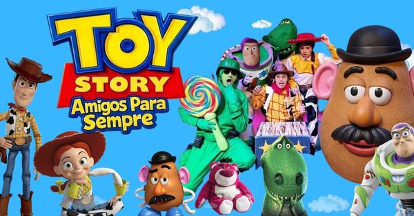 Peça Infantil TOY STORY AMIGOS PARA SEMPRE