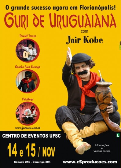 GURI de URUGUAIANA com JAIR KOBE