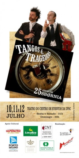 Florianopolis: Comédia - TANGOS & TRAGEDIAS 