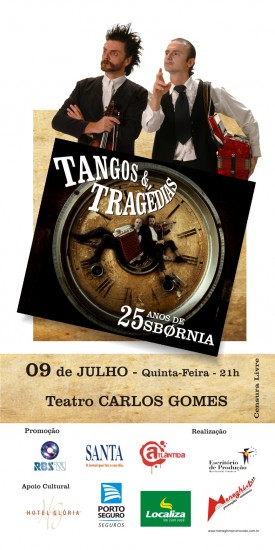 Blumenau: Comédia TANGOS & TRAGÉDIAS