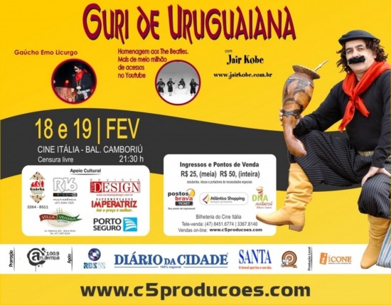 Show GURI DE URUGUAIANA com Jair Kobe