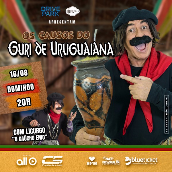 Os Causos do GURI DE URUGUAIANA e seu ajudante de galpão, Licurgo, o gaúcho Emo