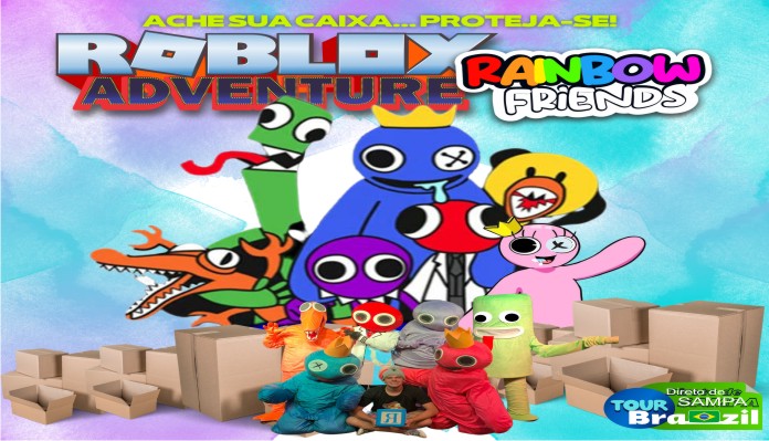 Roblox Adventure Rainbow Friends - Sampa Ingressos