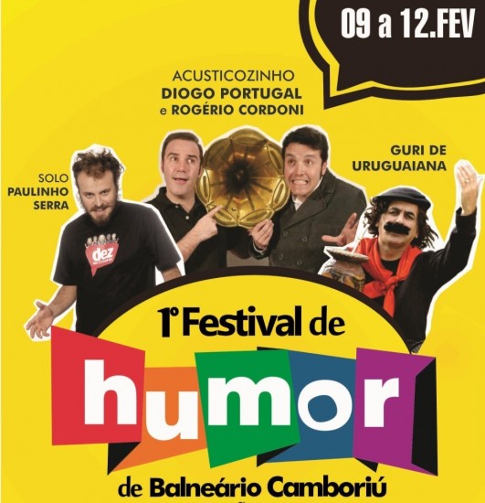 1ª Festival de Humor Baln Camboriu - Verão 2012