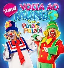 Turnê Oficial VOLTA AO MUNDO cm PATATI  PATATA