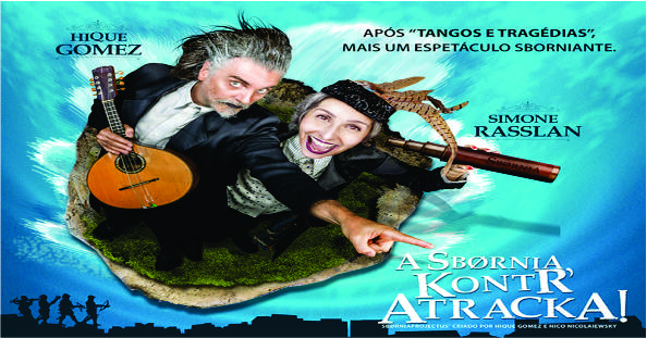 A Sbornia Kontr'Atracka com Hique Gomez & Simone Rasslan