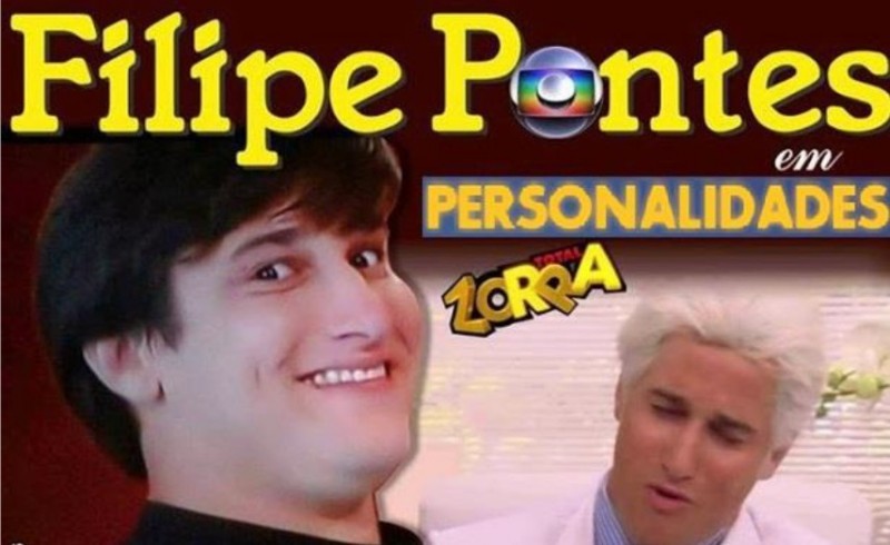 FELIPE PONTES do Zorra Total na peça Show PERSONALIDADES