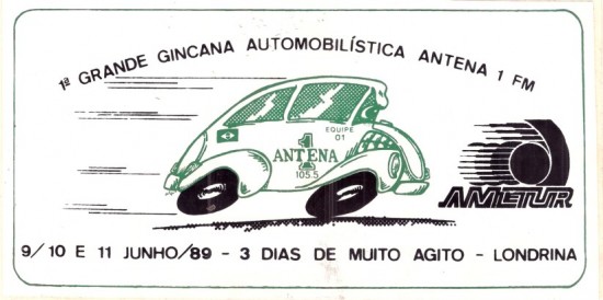 1ª GINCANA AUTOMOBILISTICA